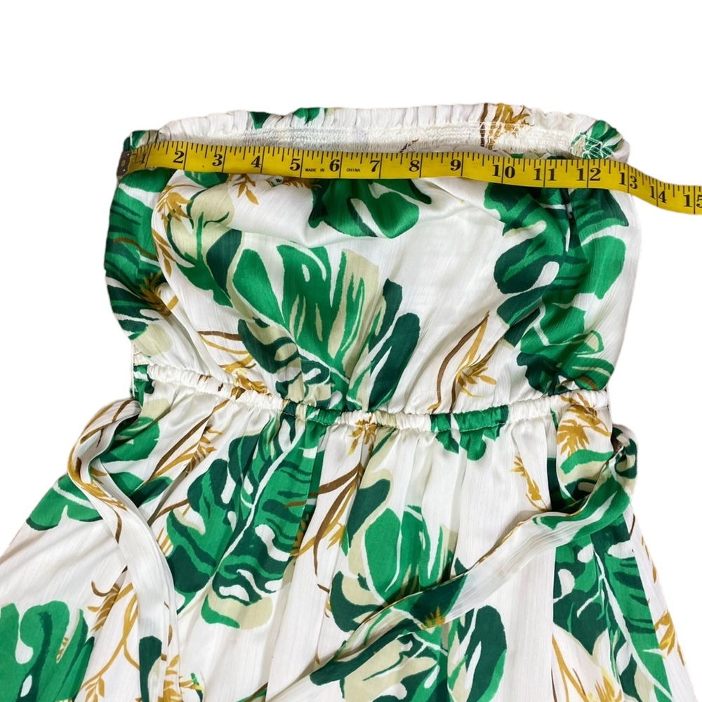 The Webster at Target Green and White Palm Print Maxi Dress - Picture 6 of 10